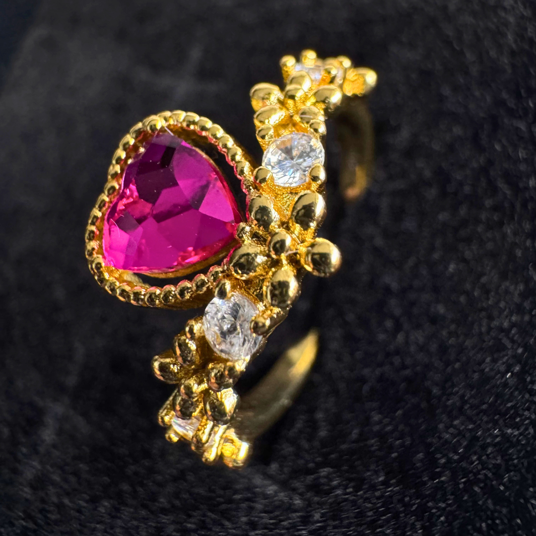 Anillo Promesa Corona de Amor