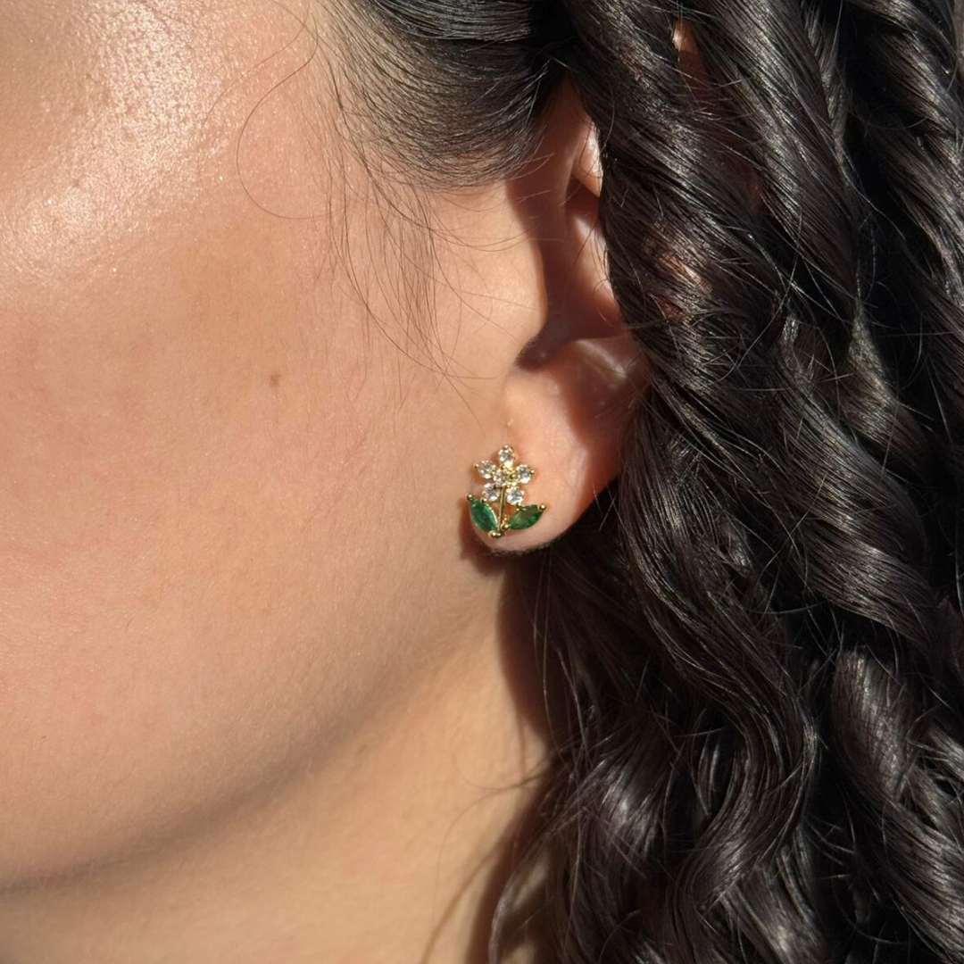 Aretes Girasoles