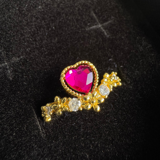 Anillo Promesa Corona de Amor