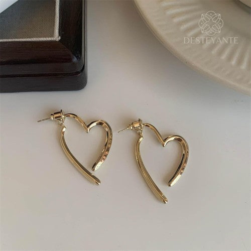 Aretes Corazón infinito