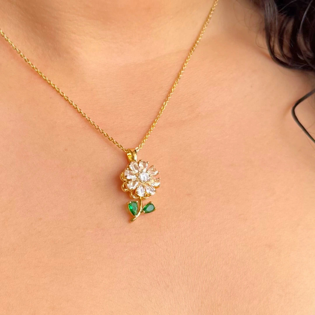 Collar Girasol Giratorio