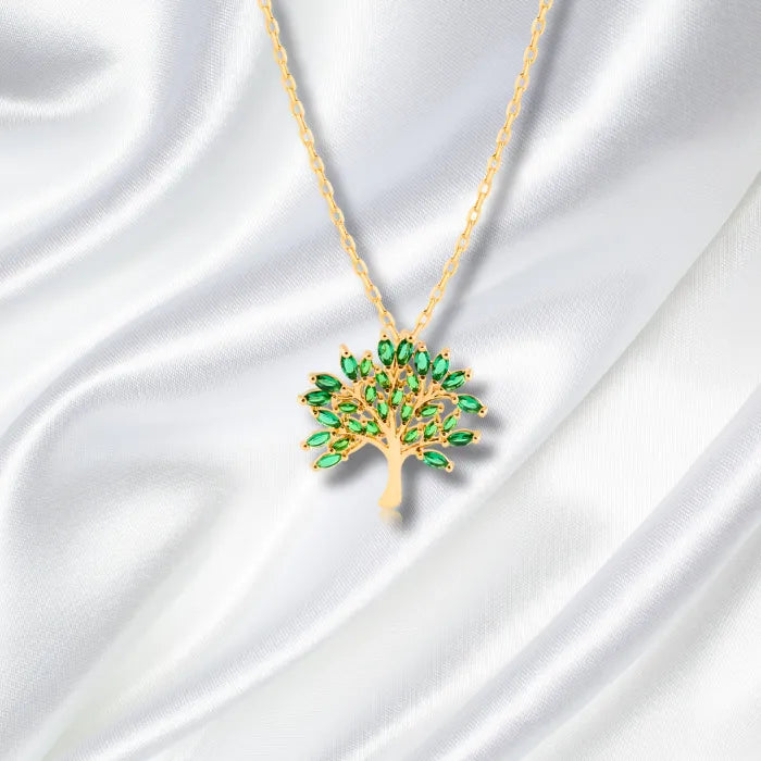 Collar Arbol Vida Plena Oro