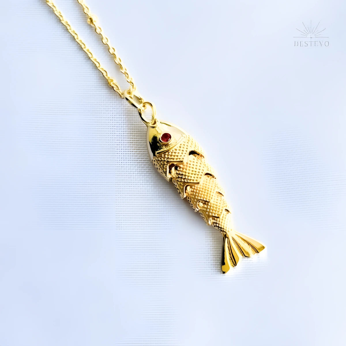 Collar Pez Koi Oro