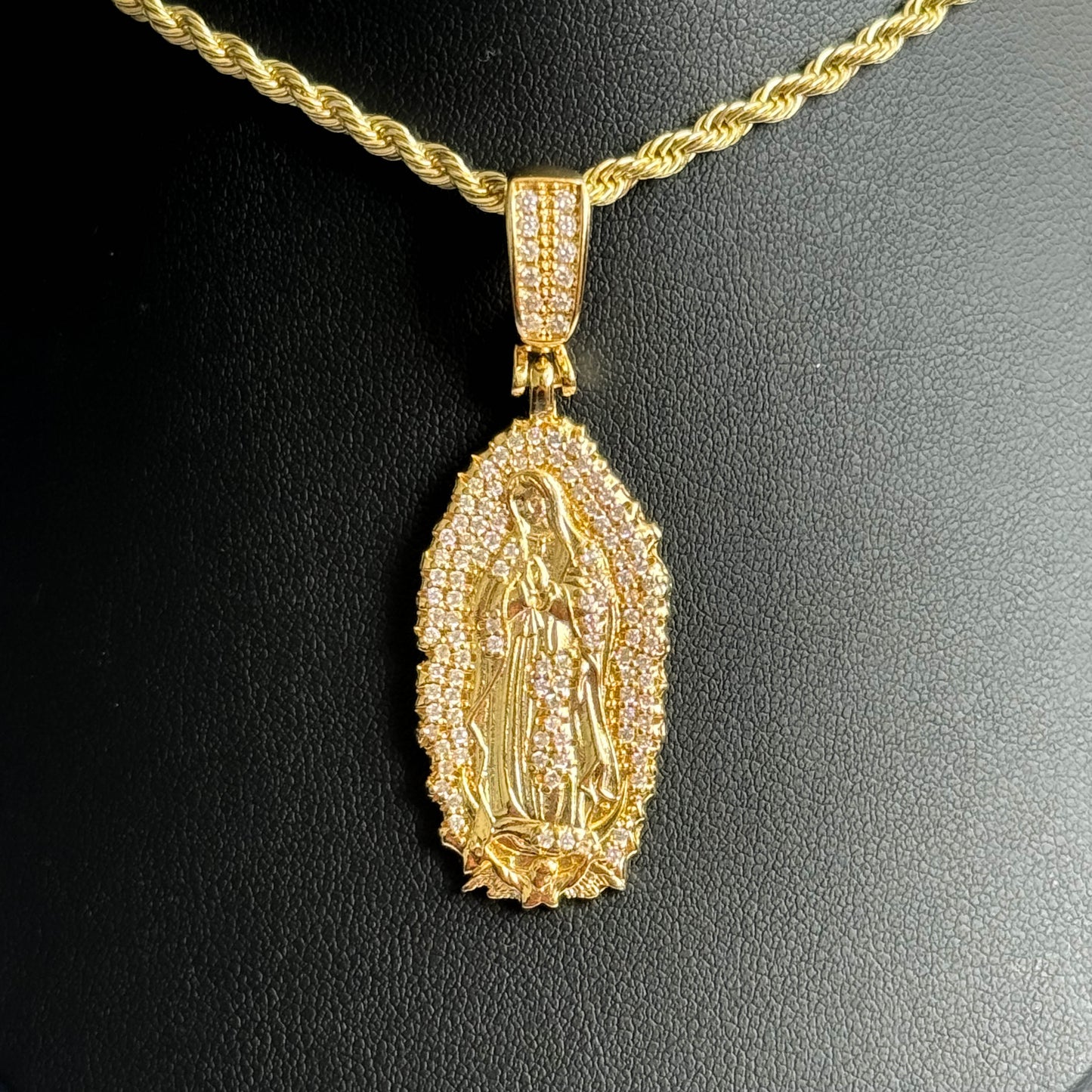 Cadena Dije Virgen Milagrosa