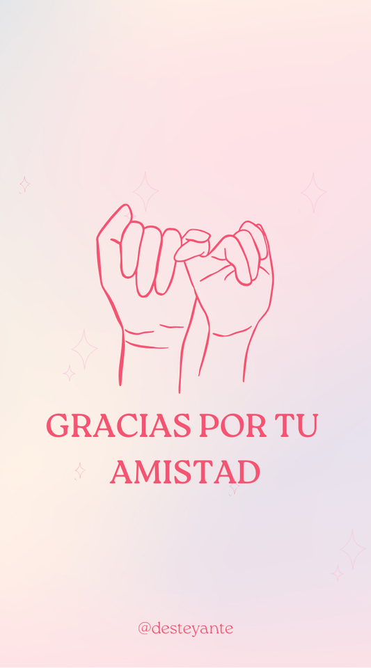 Tarjeta de Lujo Amistad