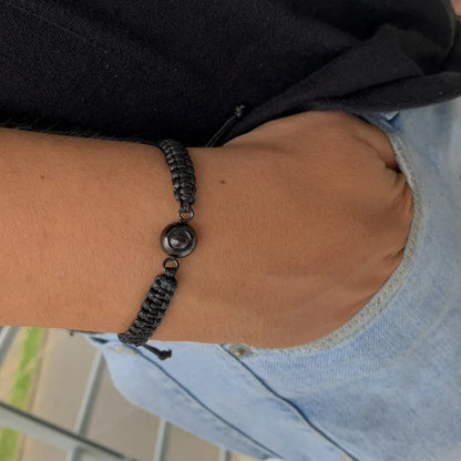 Desteyante Pulsera Tejida Te amo en 100 idiomas