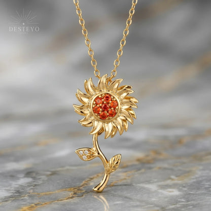 Collar Girasol Giratorio Ed. Otoño