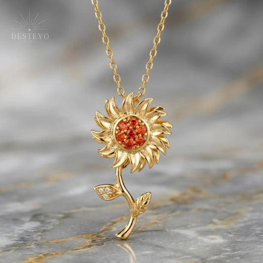 Collar Girasol Giratorio Ed. Otoño