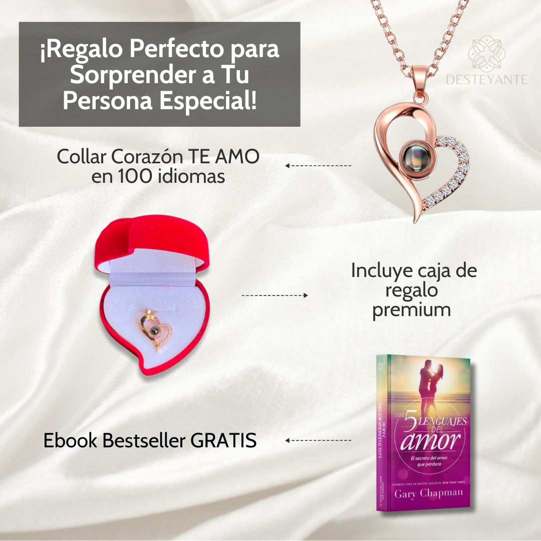 Un Te Amo en 100 idiomas que nunca olvidará