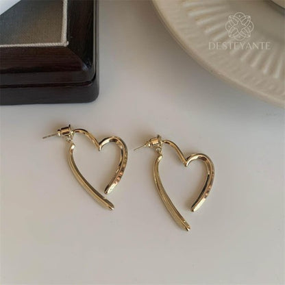 Aretes Corazón infinito