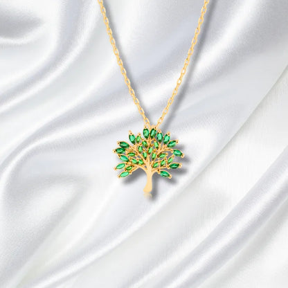 Collar Arbol Vida Plena Oro