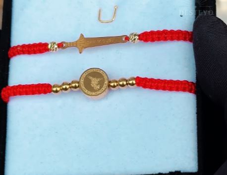 Pulseras arcangel miguel y su espada